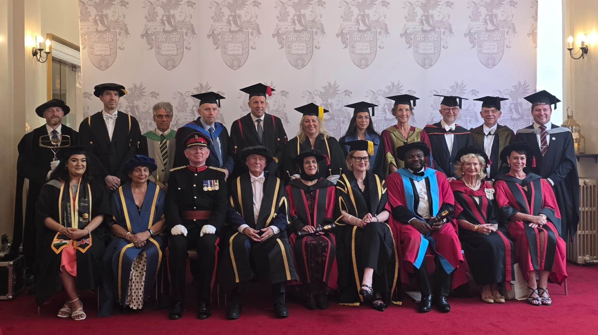 Honorary Doctorate of Laws from the University of Leicester