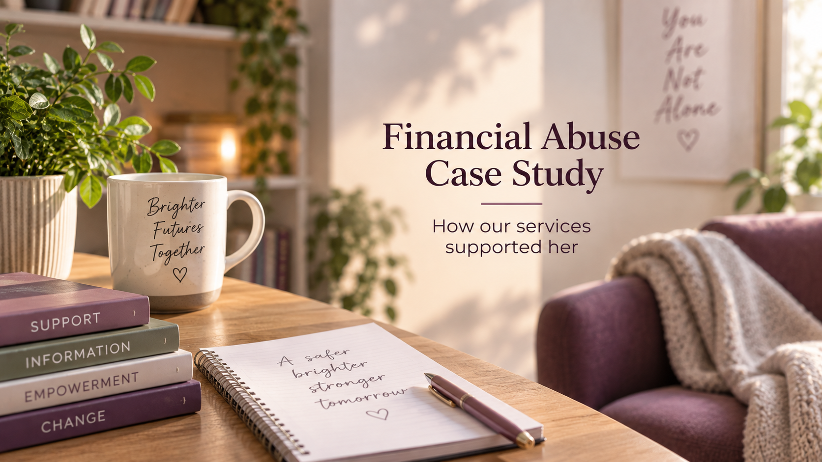 Financial Abuse Case Study – How Our Services Supported Her
